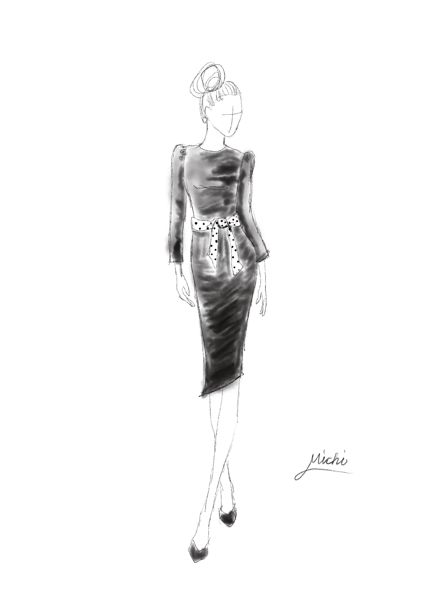 Dot Sleeve Ronpers