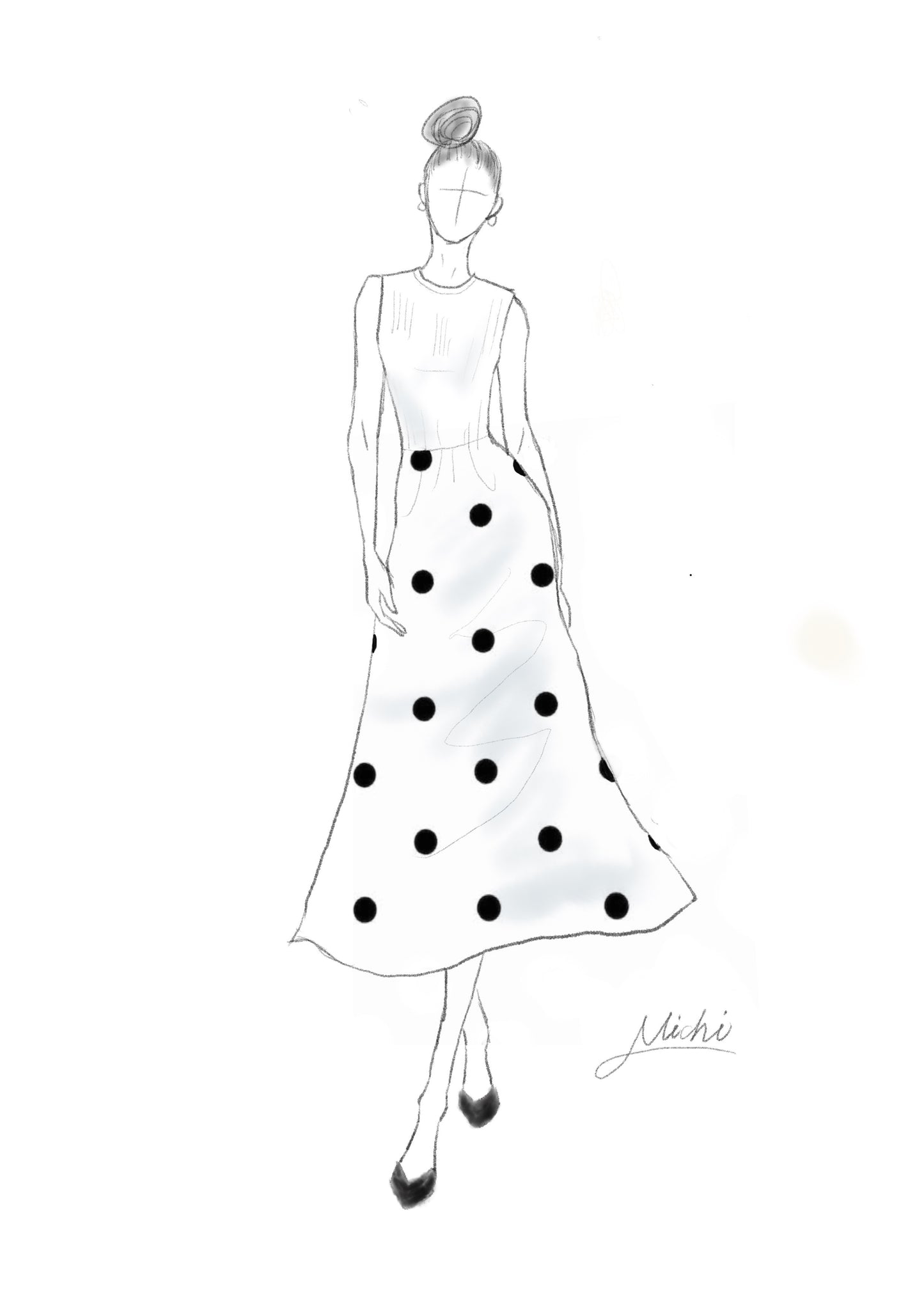 Dot Docking Dress